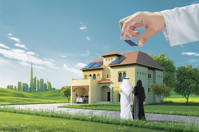 DEWA установит солнечные батареи в 10% домов граждан ОАЭ в Дубае